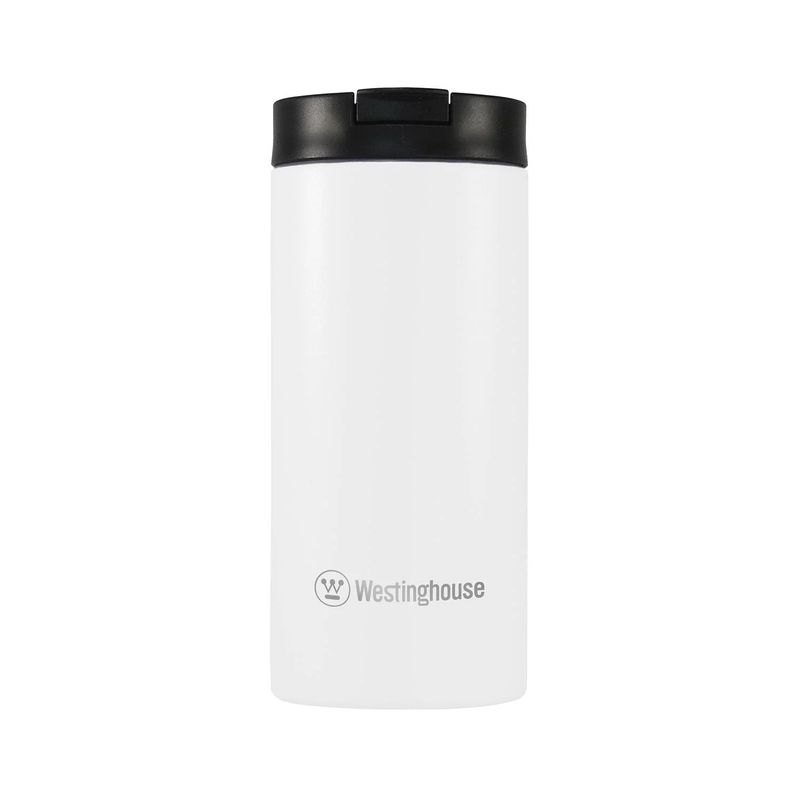 WESTINGHOUSE - Vaso cilindro insulado acero 355ml blanco