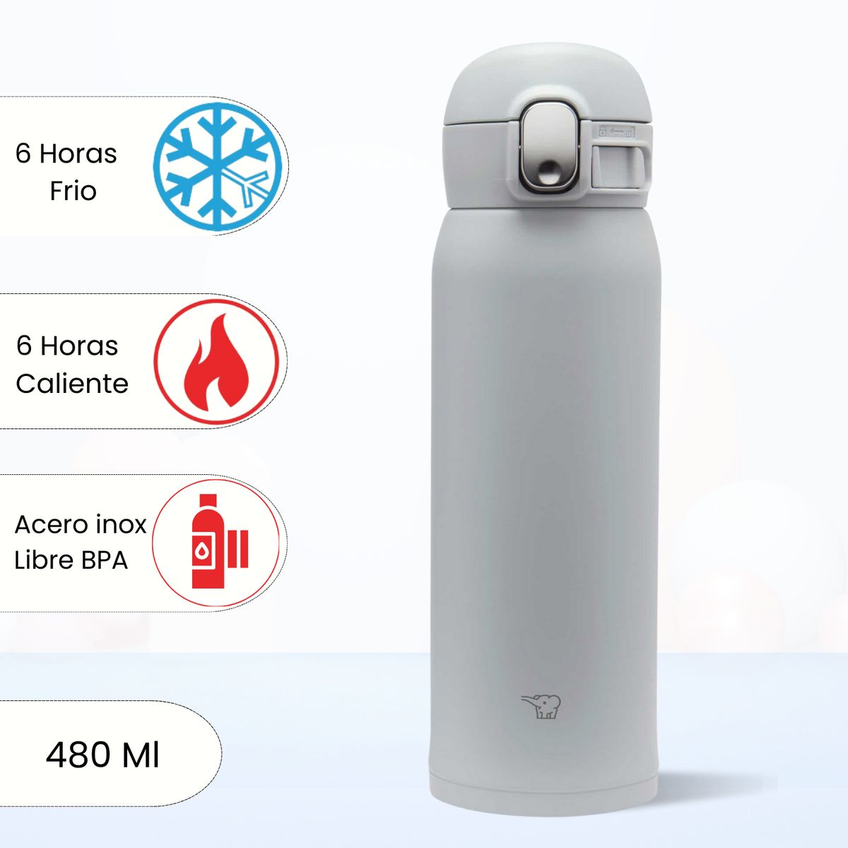 ZOJIRUSHI - Termo de Bebida Baby Mug Zojirushi Celeste 480 Ml