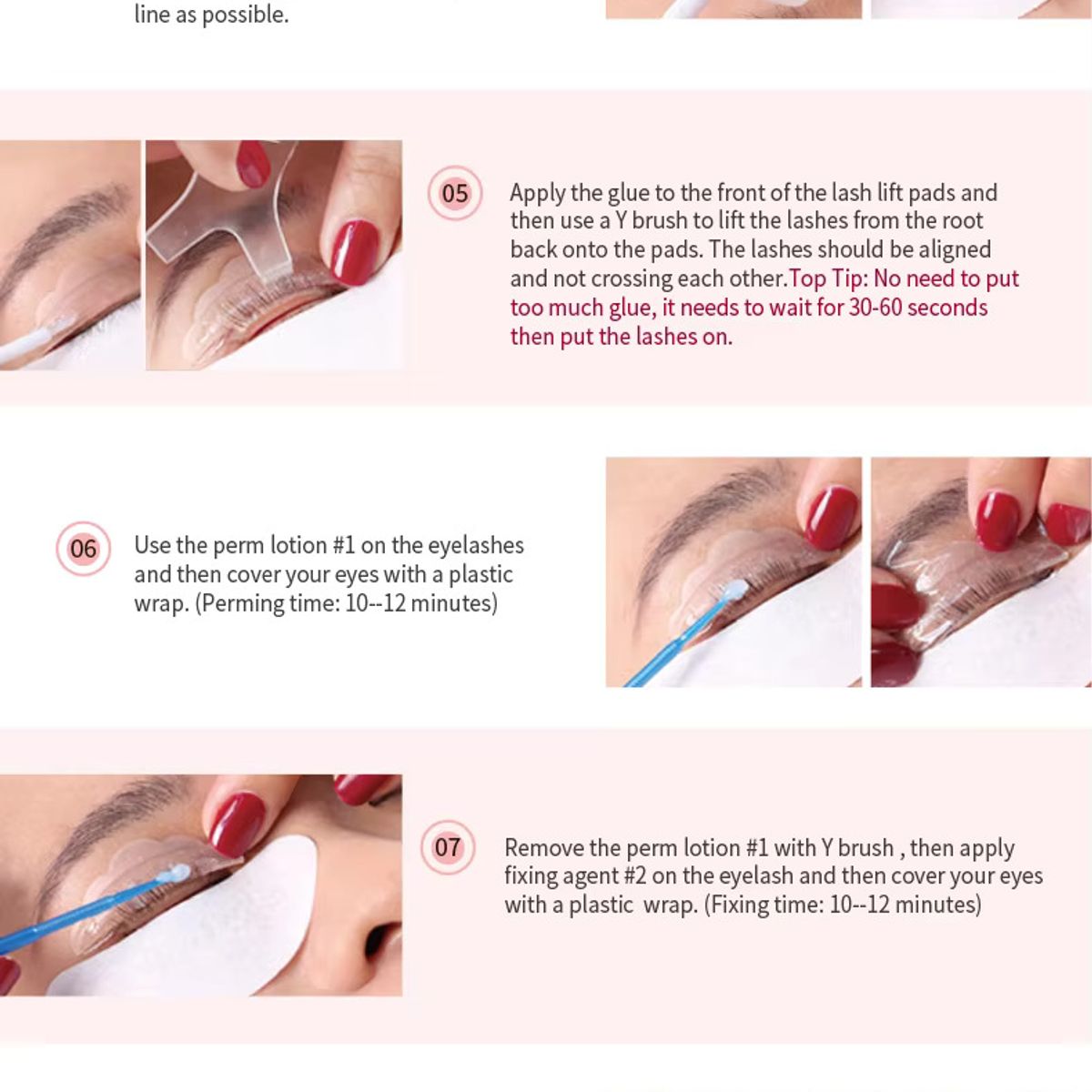 GENERICO - Set Kit Profesional Lifting Pestañas Lash Lift