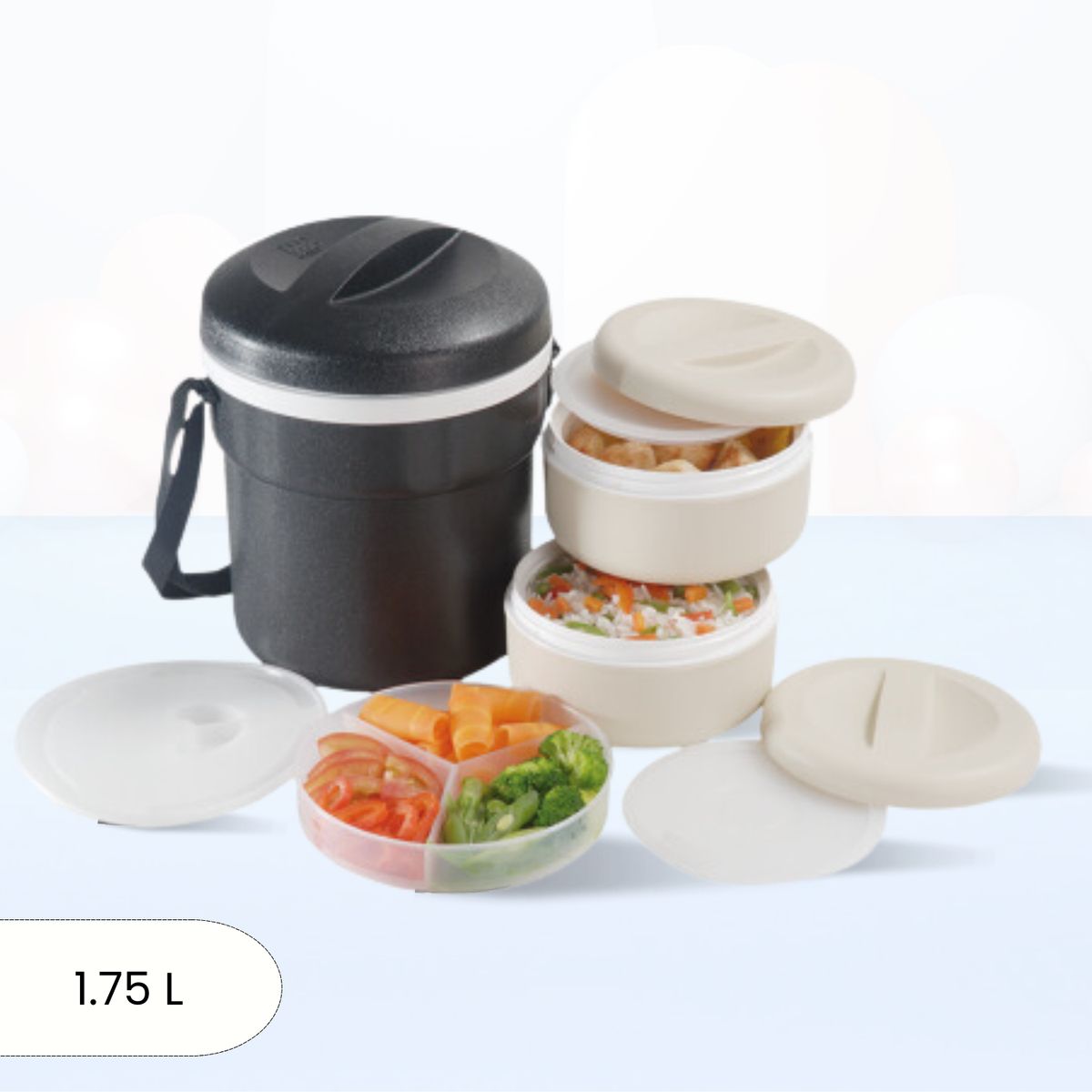 POLIMES - Termo de Comida Tres Divisiones Executive 1.75 L