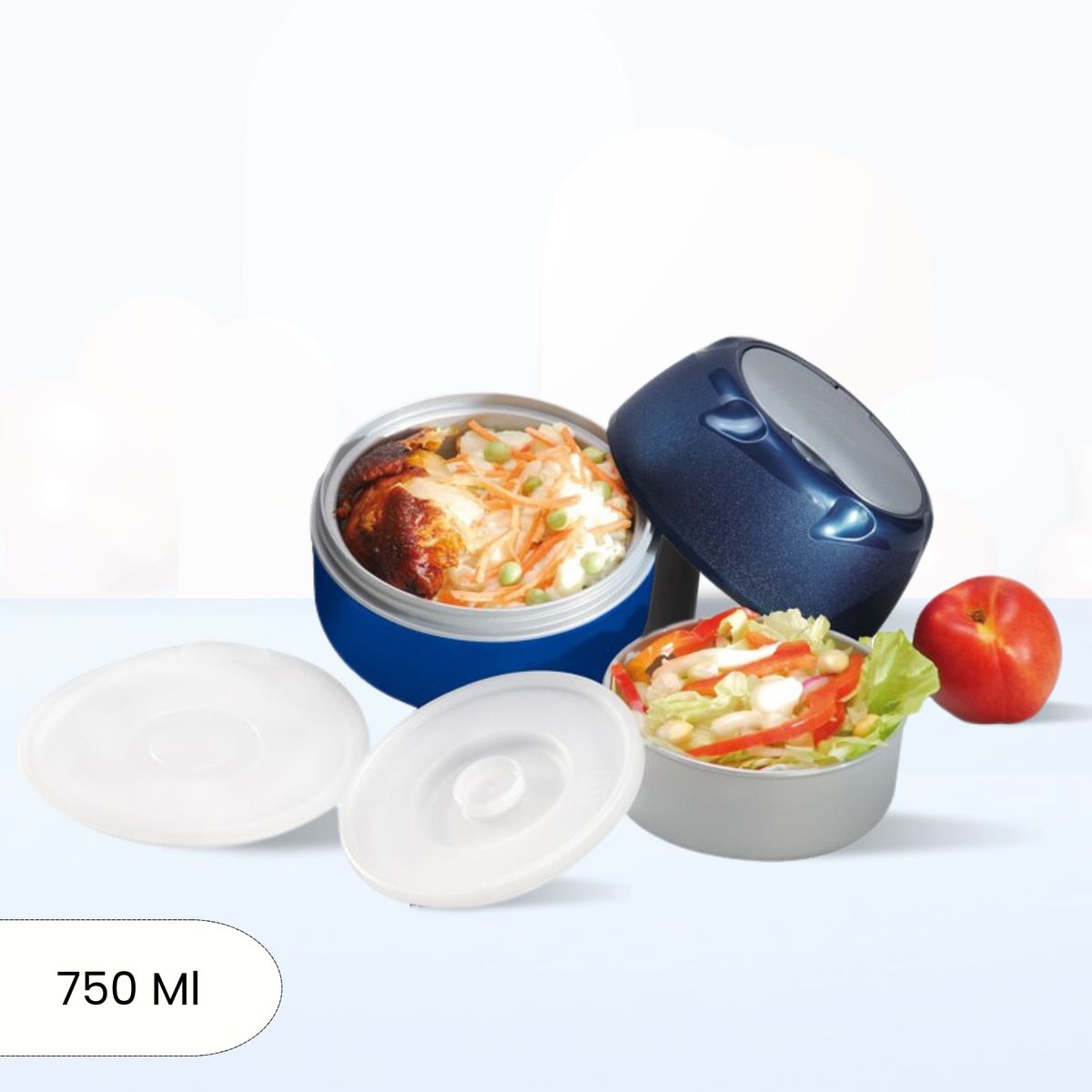 POLIMES - Termo de Comida Mini Style Azul 750 Ml