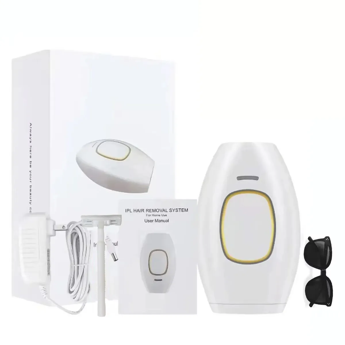 GENERICO - Depilador Láser Permanente Portatil A1 Profesional Ilimitado