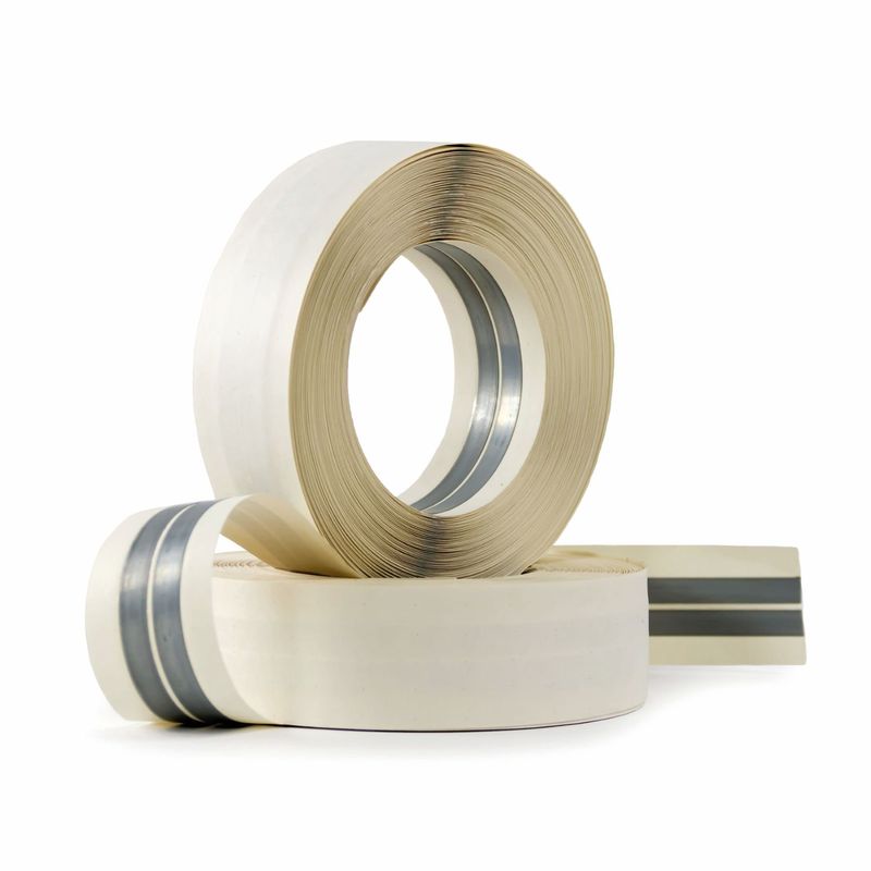 SHURTAPE - Cinta para esquinas de Drywall con Fleje de Aluminio AJ-200 50MM x 30M
