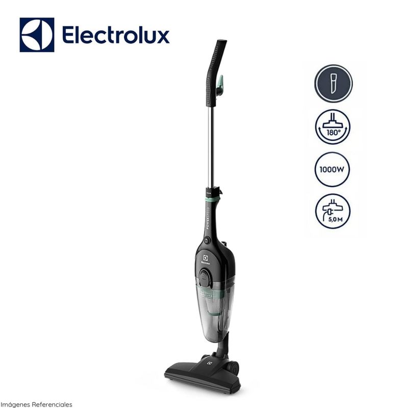 ELECTROLUX - Aspiradora Electrolux 2 en 1 Filtro HEPA PowerSpeed ​​Negro STK12
