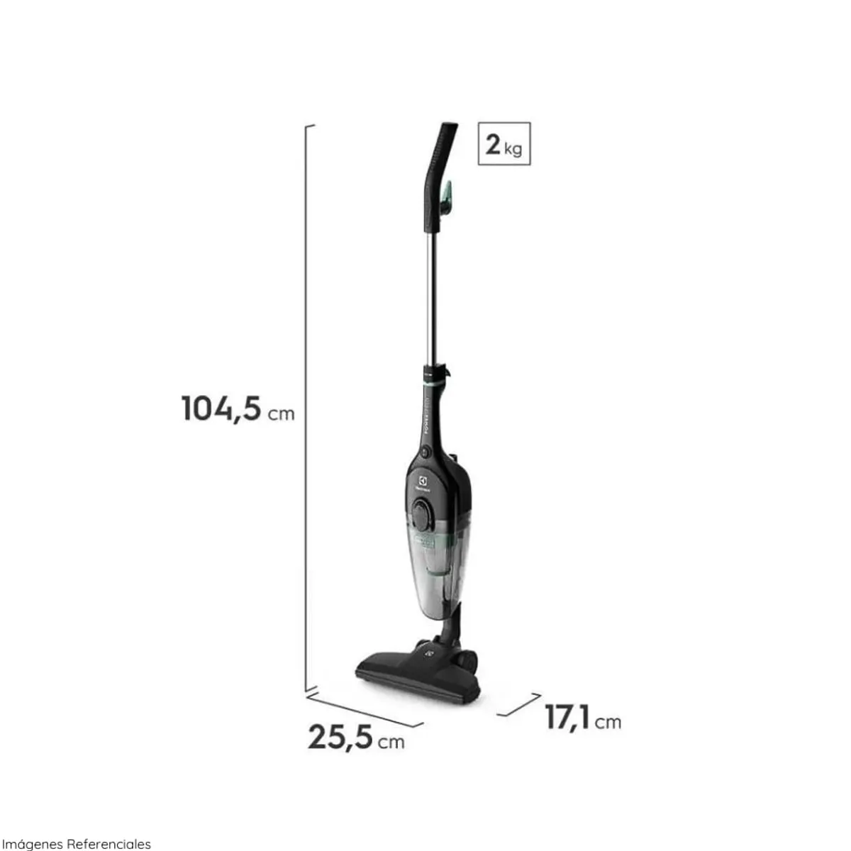 ELECTROLUX - Aspiradora Electrolux 2 en 1 Filtro HEPA PowerSpeed ​​Negro STK12