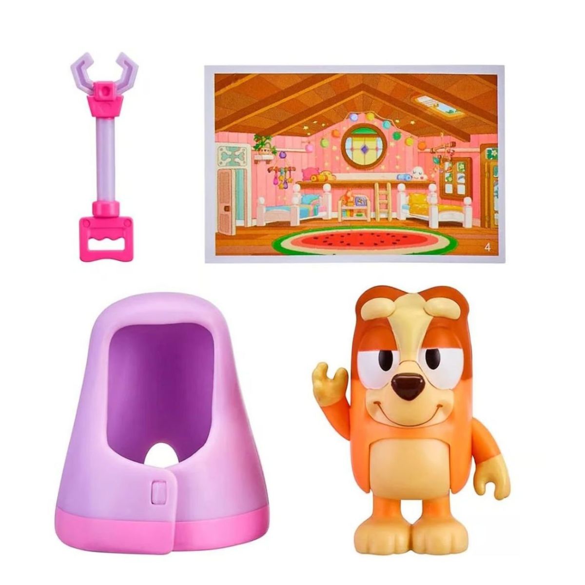 BLUEY - Figura Personaje Bluey con Accesorio- Grannies Bingo