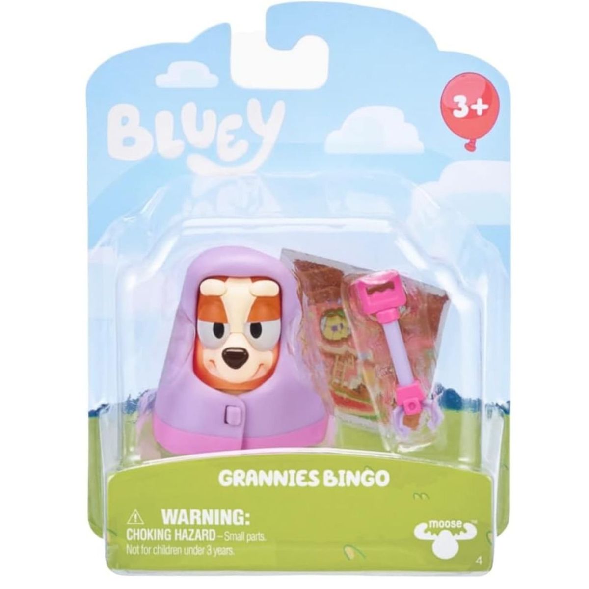 BLUEY - Figura Personaje Bluey con Accesorio- Grannies Bingo