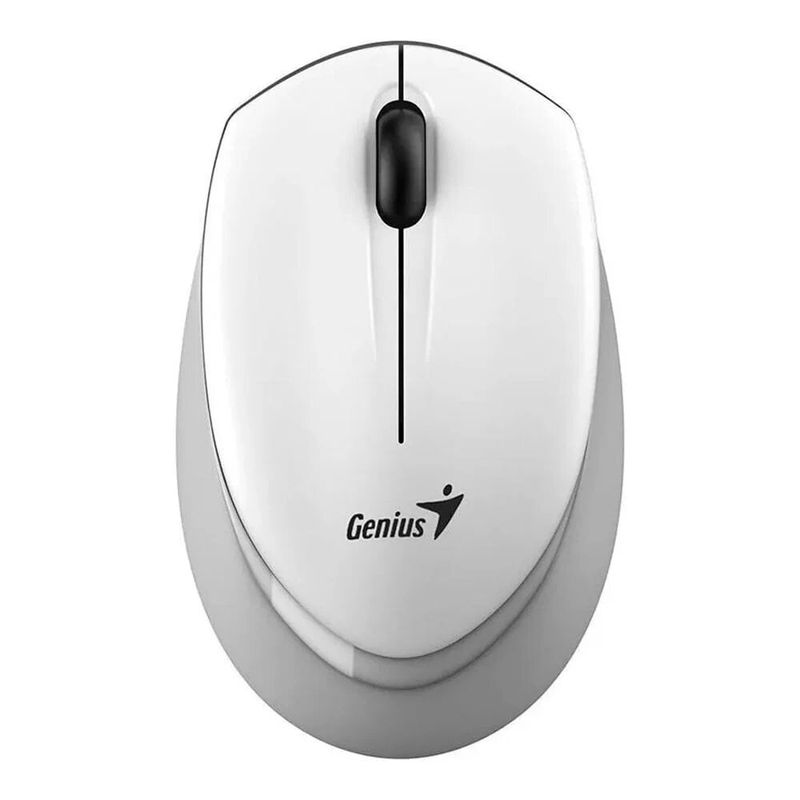 GENIUS - MOUSE GENIUS NX-7009 31030030402 WIRELESS ERGONOMICO WHITE GREY