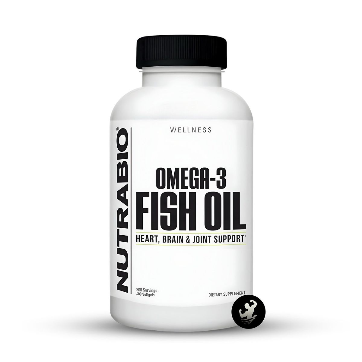 NUTRABIO - Aceite de pescado Omega 3 NUTRABIO -  400 cápsulas