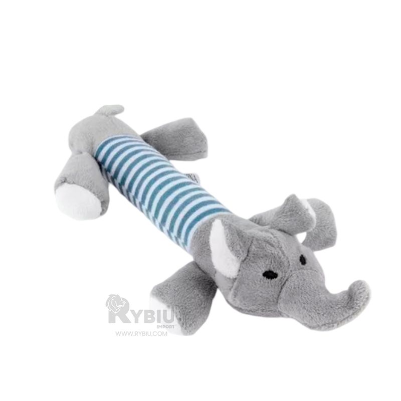 RYBIU IMPORT - Peluche Esponjoso y Ligero en Color Plomo Y+Stickers
