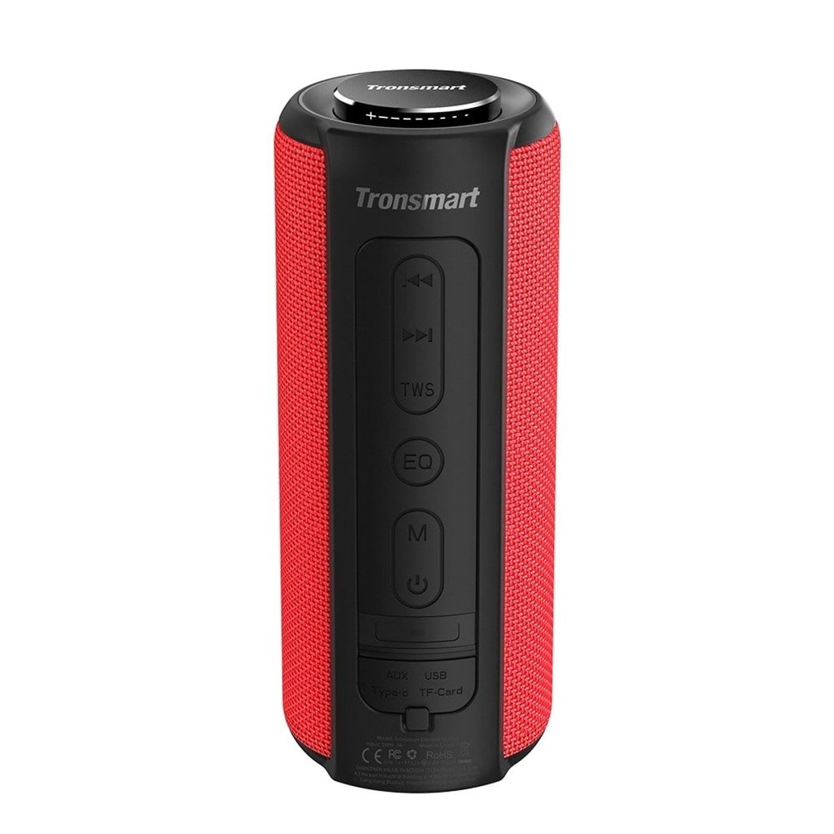 TRONSMART - Parlante Tronsmart T6 Plus Rojo Bluetooth resistente al agua