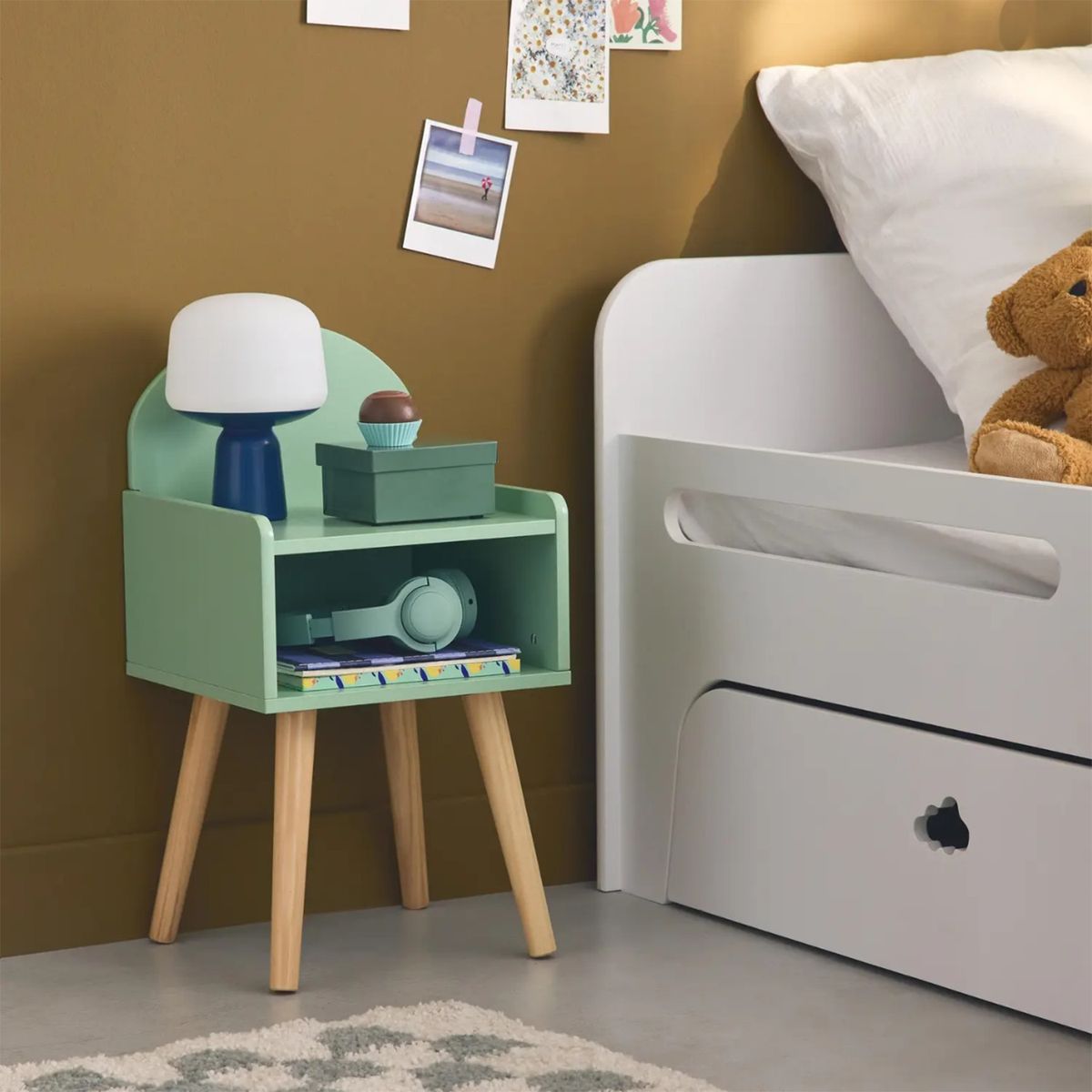 GENERICO - Velador Infantil Qiana x2und Agave  Amore Home