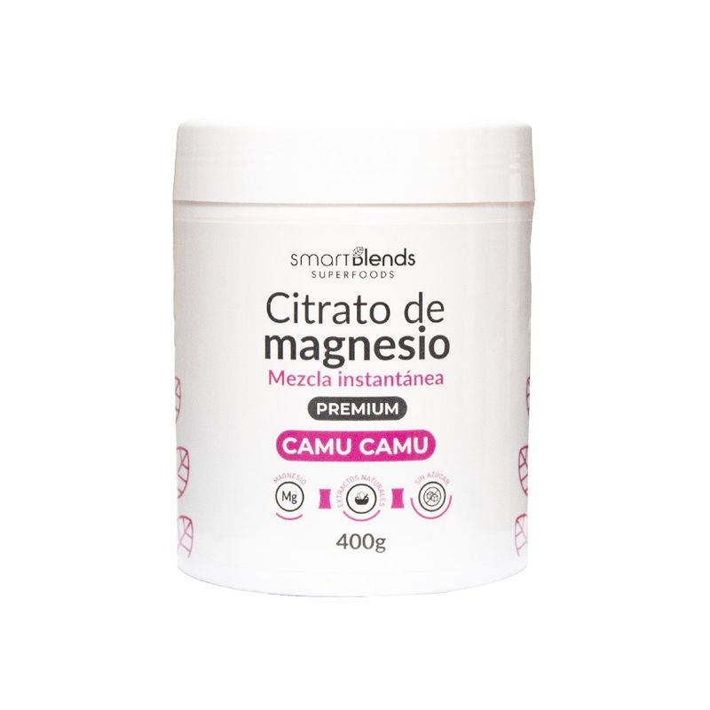 GENERICO - CITRATO DE MAGNESIO PREMIUM CAMU CAMU SMART BLENDS 400GR