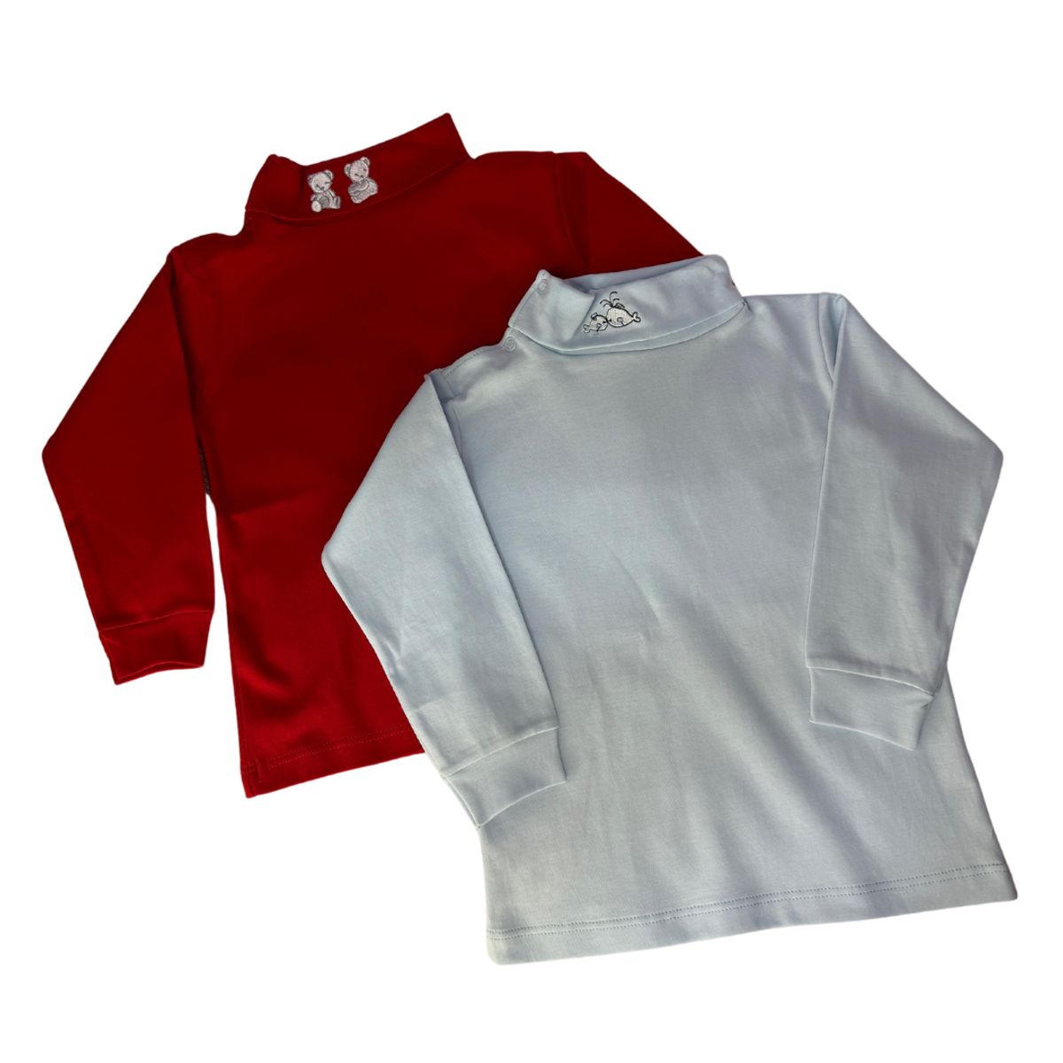 GENERICO - Pack 2 Polo Cafarena Bebé 100 % Algodón PimaTalla 4