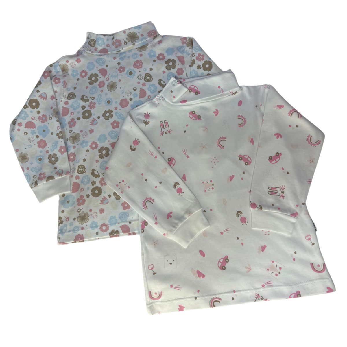 GENERICO - Pack 2 Polo Cafarena Bebé 100 % Algodón PimaTalla 4