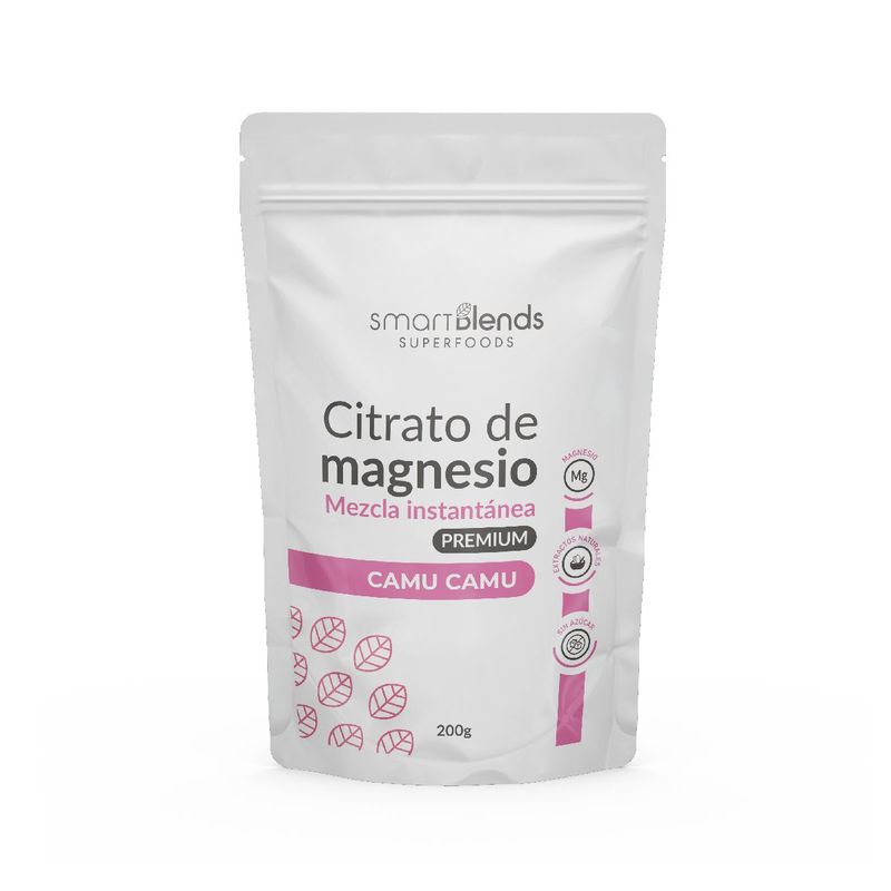 GENERICO - CITRATO DE MAGNESIO PREMIUM CAMU CAMU SMART BLENDS 200GR
