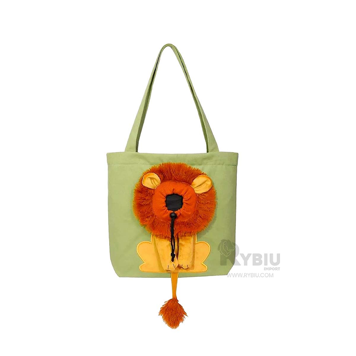 GENERICO - Cartera Transportadora en Forma de Leon Tono Verde Claro