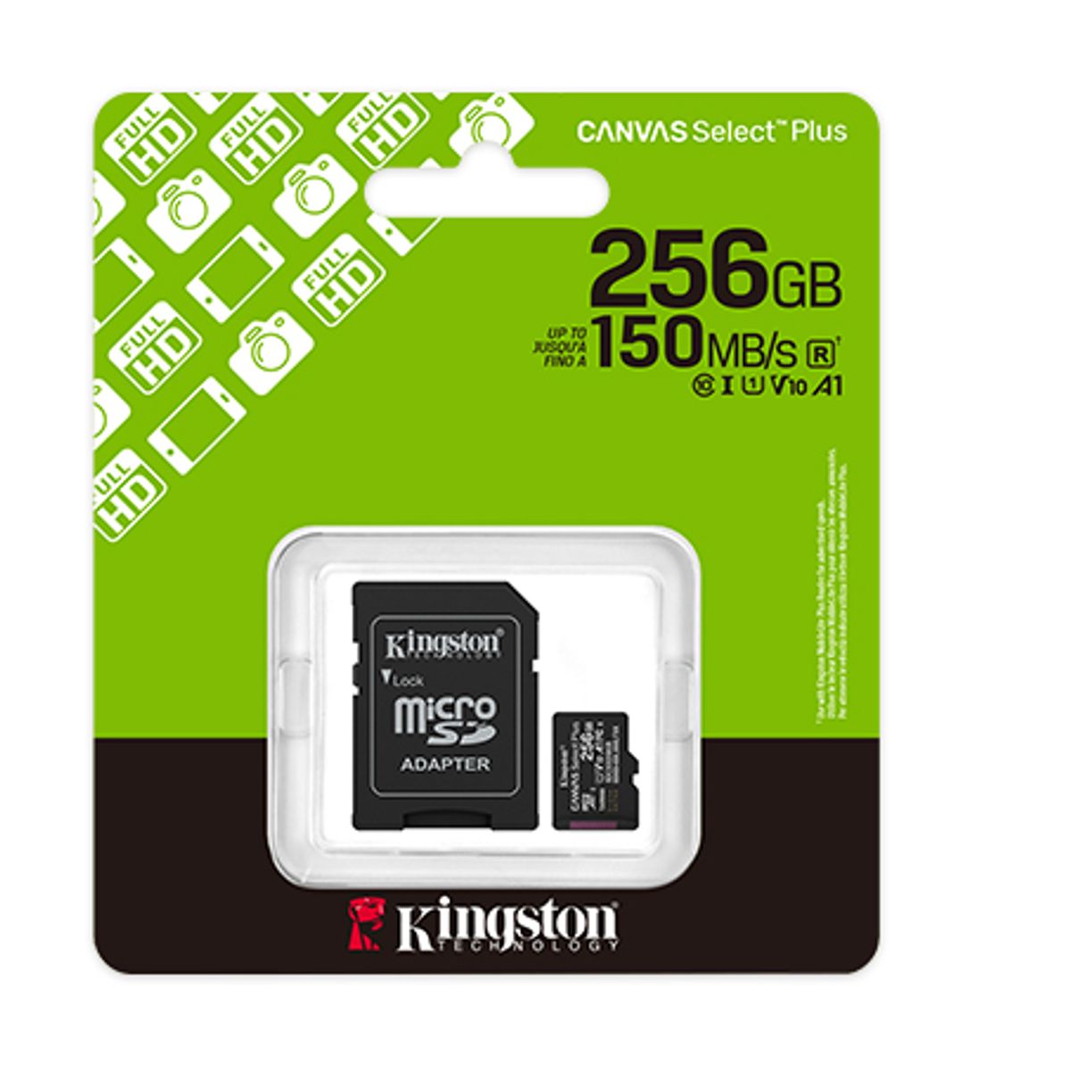 KINGSTON - MEMORIA MICRO SD - 256GB KINGSTON