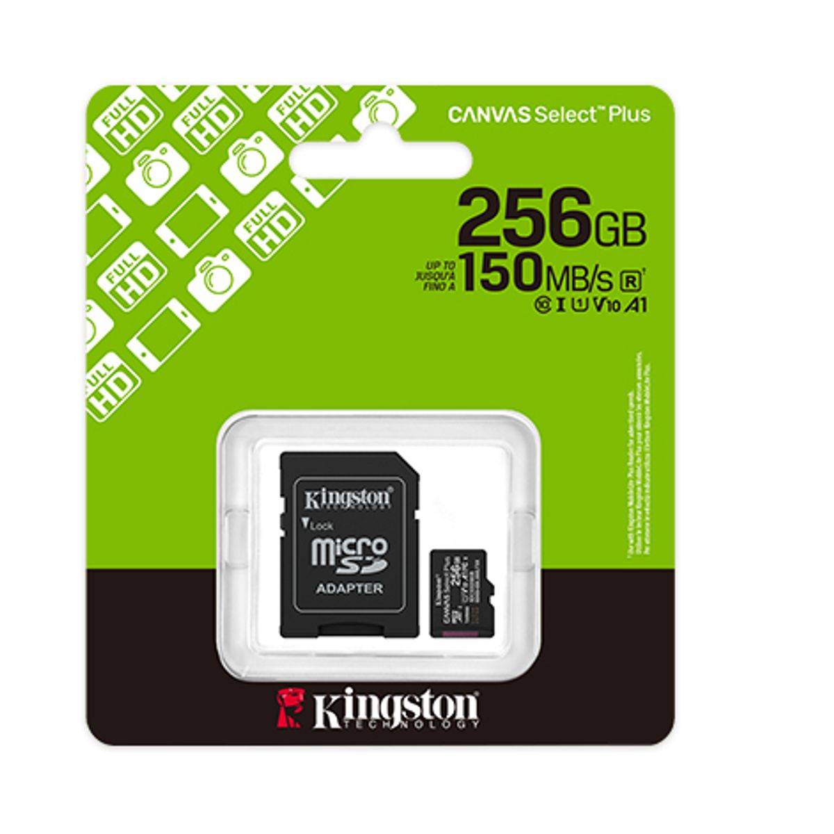 KINGSTON - MEMORIA MICRO SD - 256GB KINGSTON