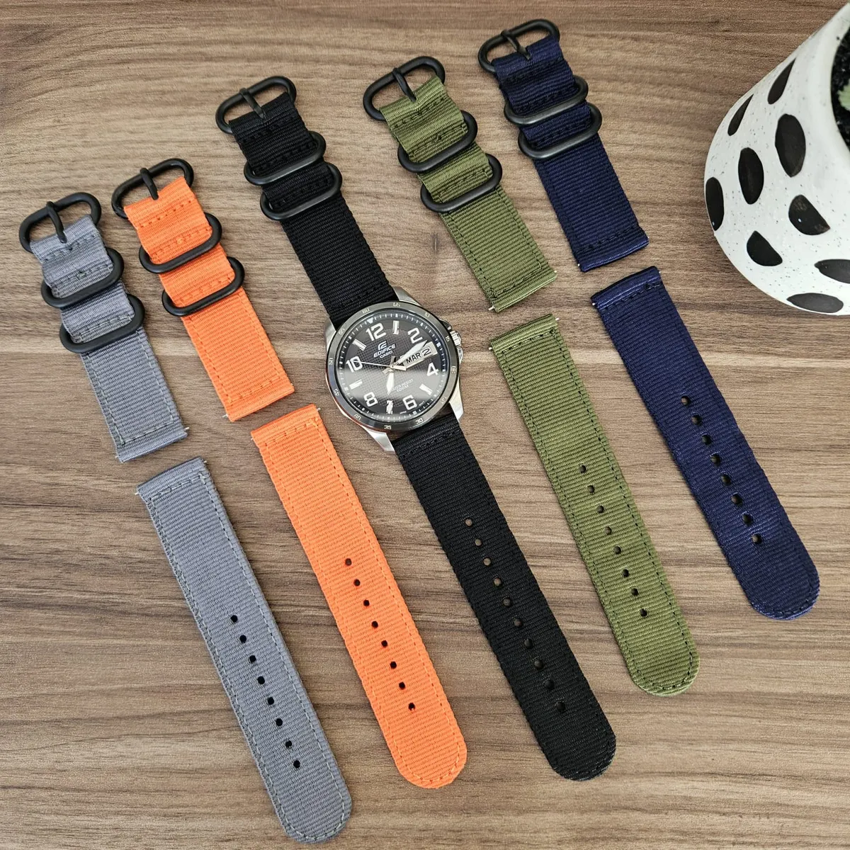 GENERICO - Correa Nylon para HUAWEI GT5 DE 46MM - GT5 PRO - Verde