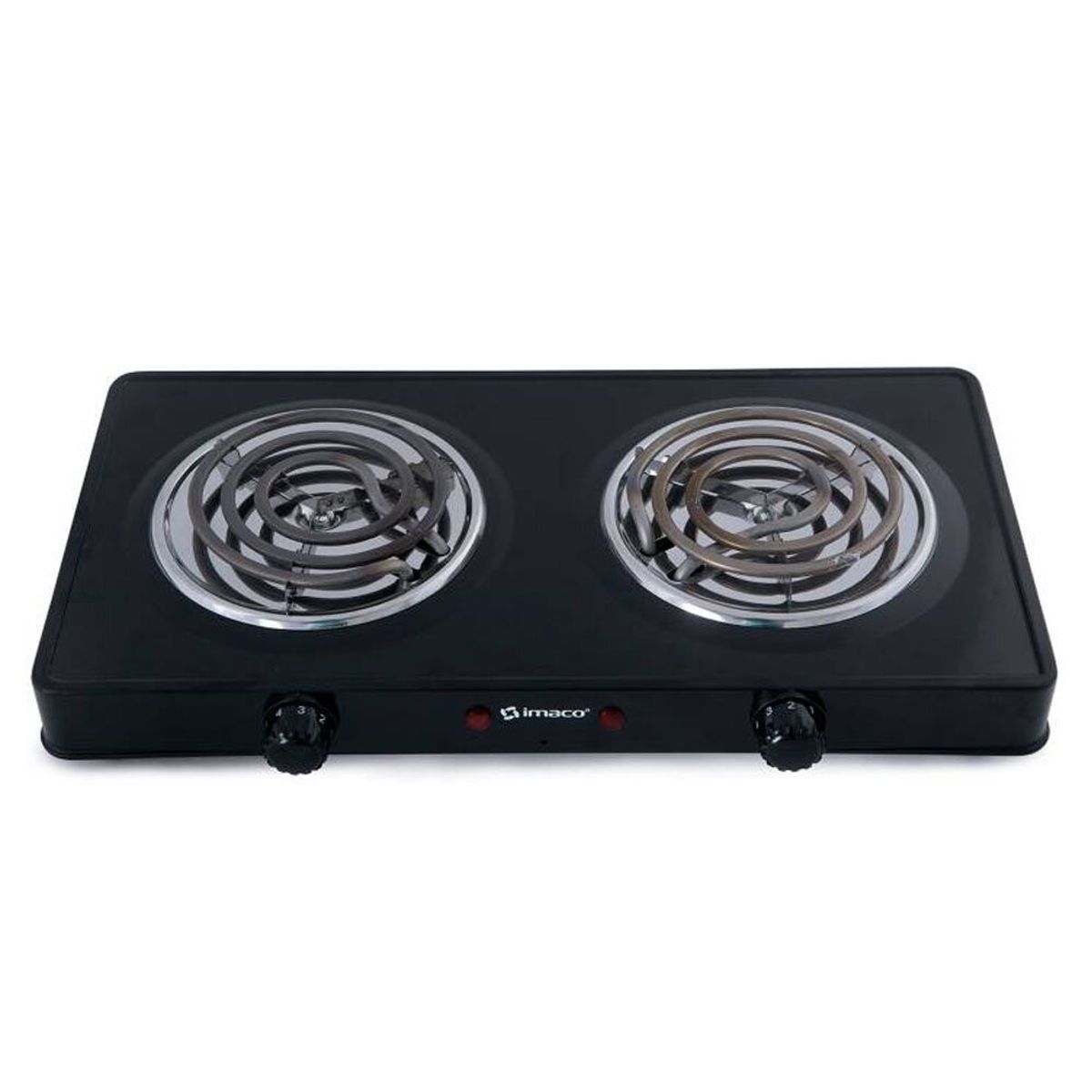 IMACO - Cocina Eléctrica 2 Hornillas HP1400