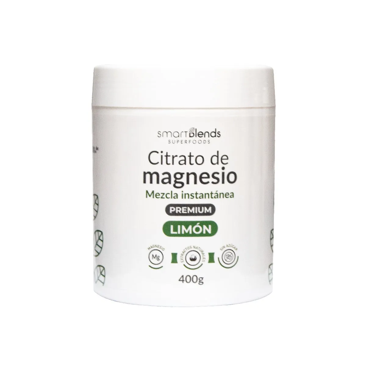 GENERICO - CITRATO DE MAGNESIO PREMIUM LIMON SMART BLENDS 400GR