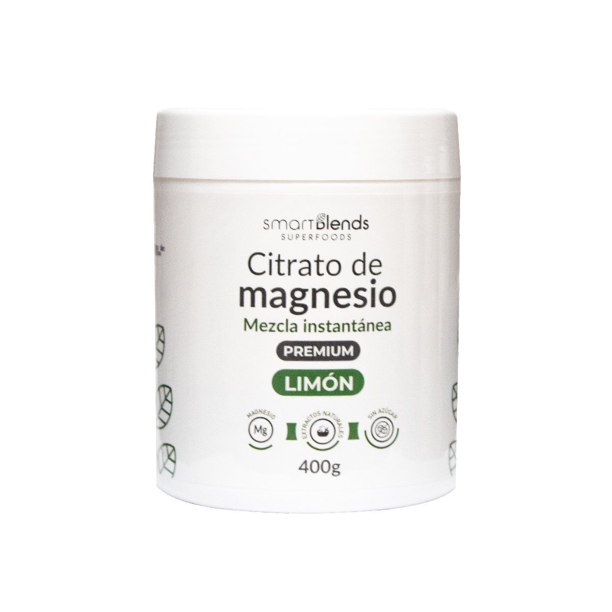 GENERICO - CITRATO DE MAGNESIO PREMIUM LIMON SMART BLENDS 400GR