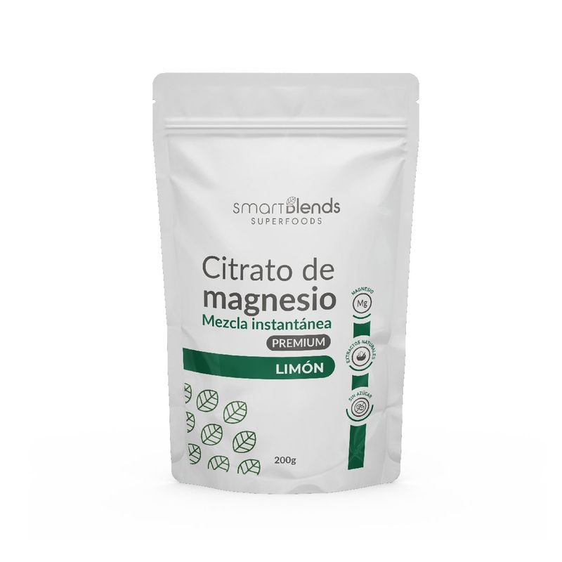 GENERICO - CITRATO DE MAGNESIO PREMIUM LIMON SMART BLENDS 200GR
