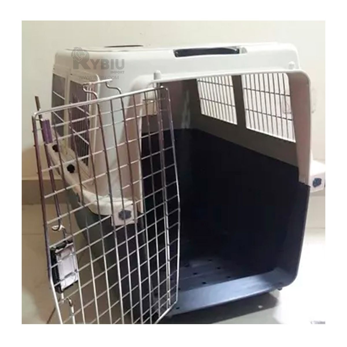 GENERICO - Contenedor Resistente de Mascota L80 Plomo Oscuro Y+Stickers