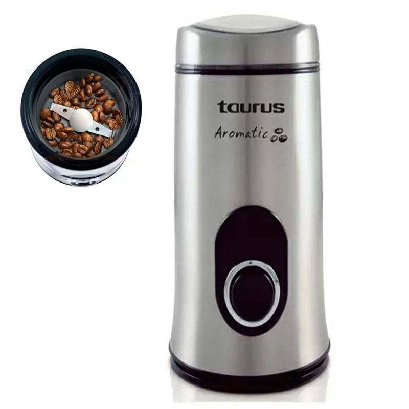 TAURUS - Molinillo de Café Acero Inoxidable Taurus AROMATIC