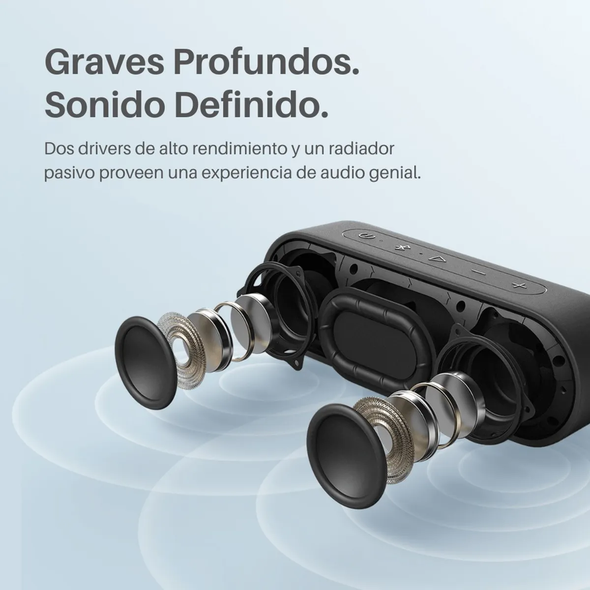 TRIBIT - Parlante Bluetooth Tribit XSound Go- De 16 Watts