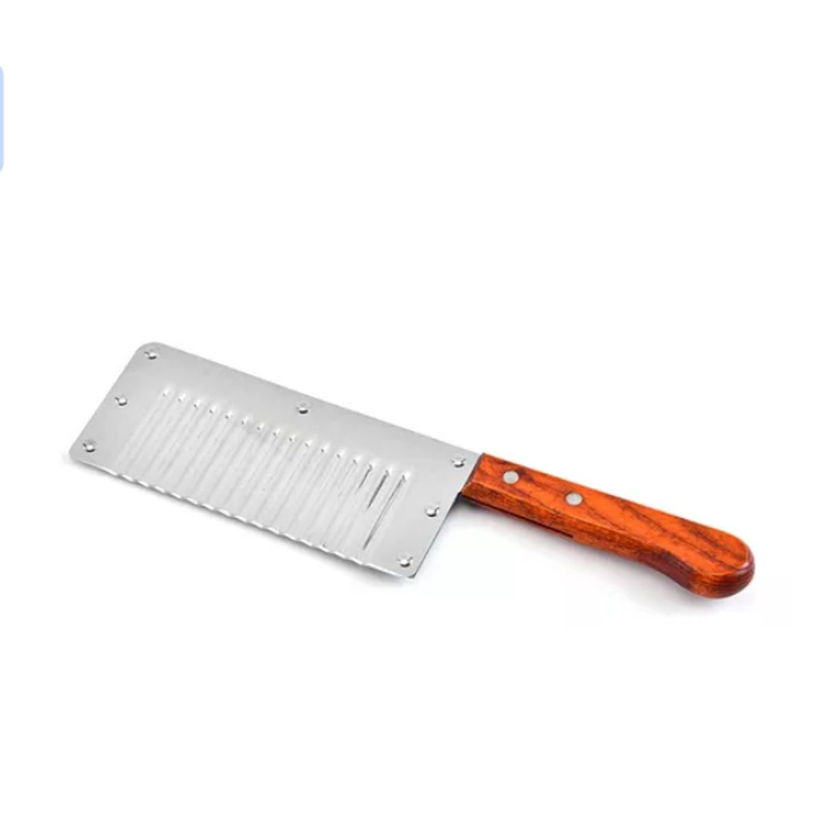 GENERICO - Cuchillo Ondulado Cortador De Papas Fritas Acero Inoxidable