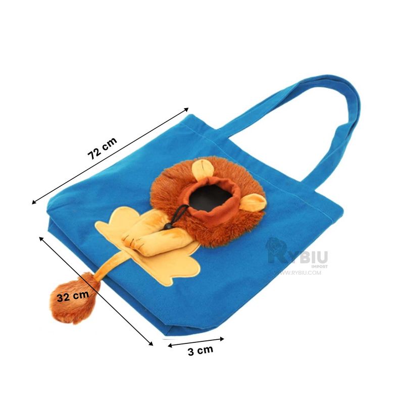 GENERICO - Bolso Duradero para Perros en Color Azul Y+Gift Stickers