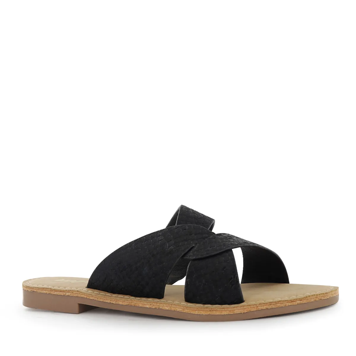IMPULS - Sandalias Flats Mujer Impuls Daira04 Negro