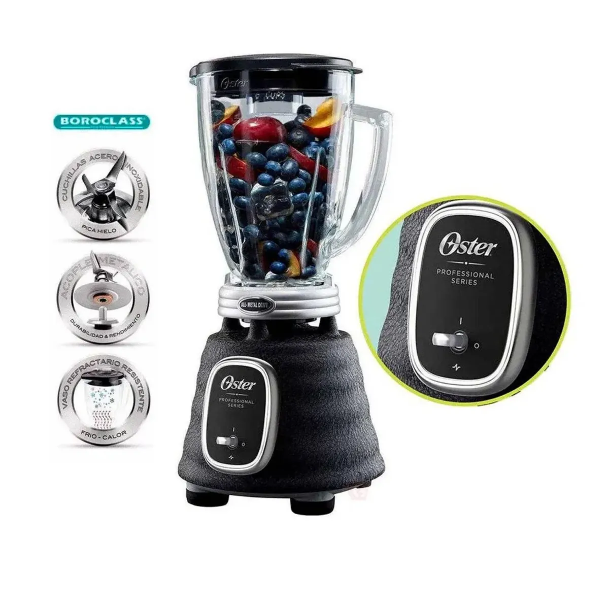 OSTER - Licuadora Oster Serie Profesional BLSTBPST Negro