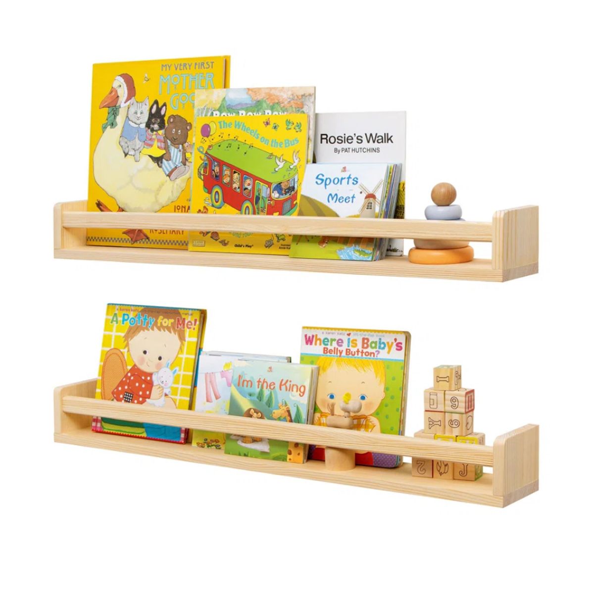 GENERICO - Repisa Flotante x2 Iversen Duna Petrox Home