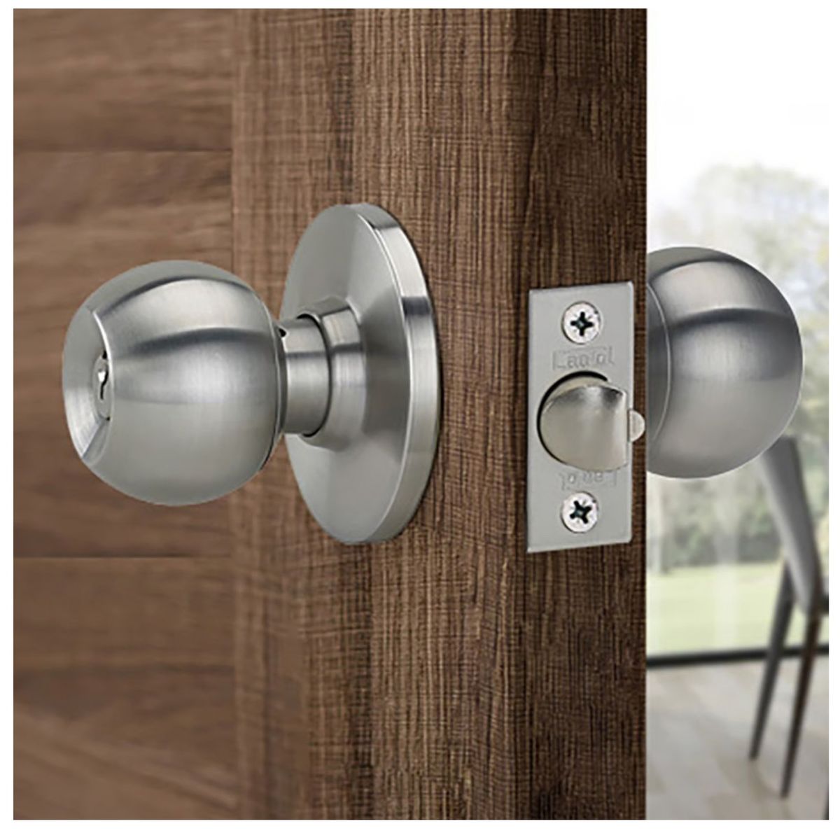 GENERICO - Kit cerradura perilla Cantol 3 dormitorio + 1 baño