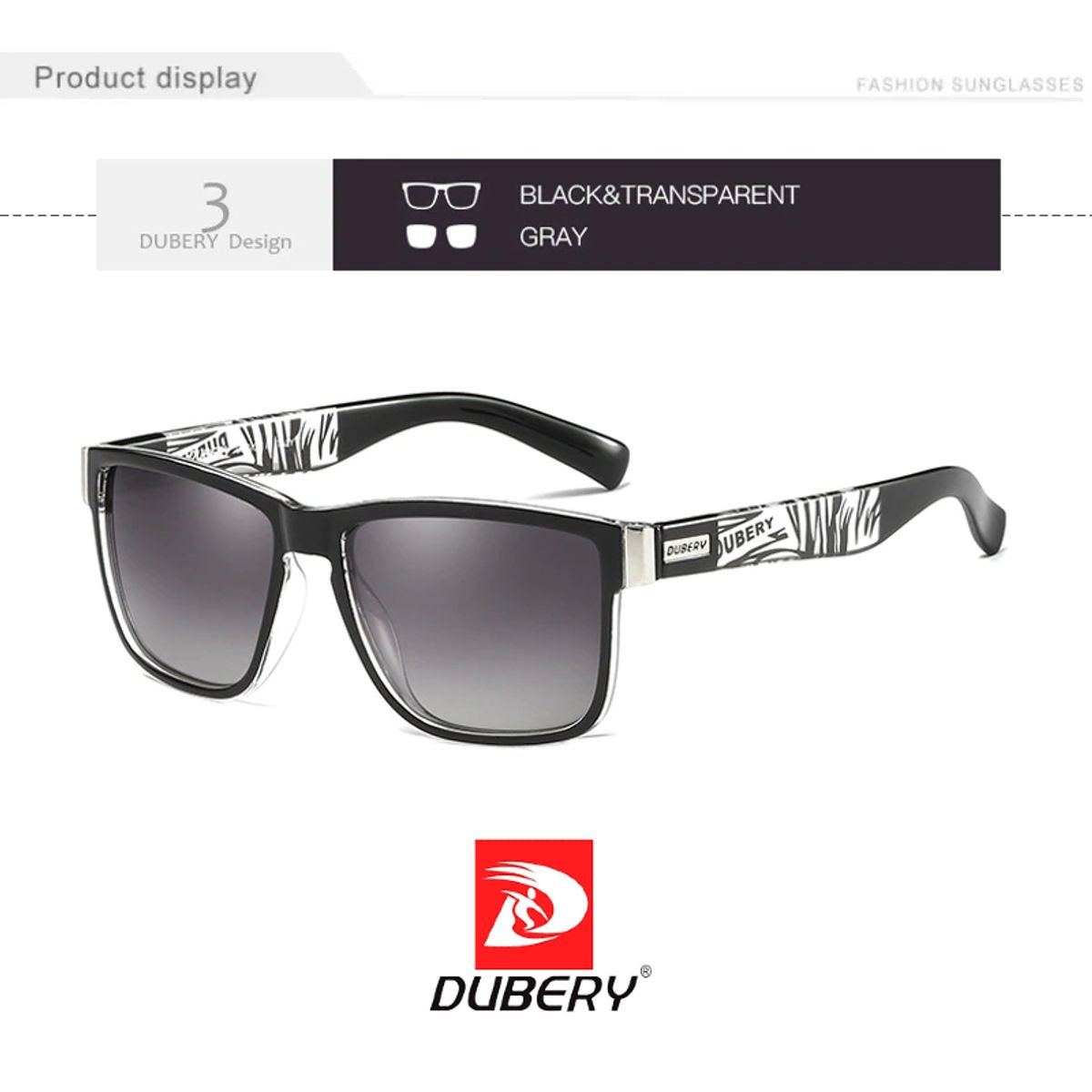 DUBERY - Lentes de Sol DUBERY Sport - Polarizados - UV400