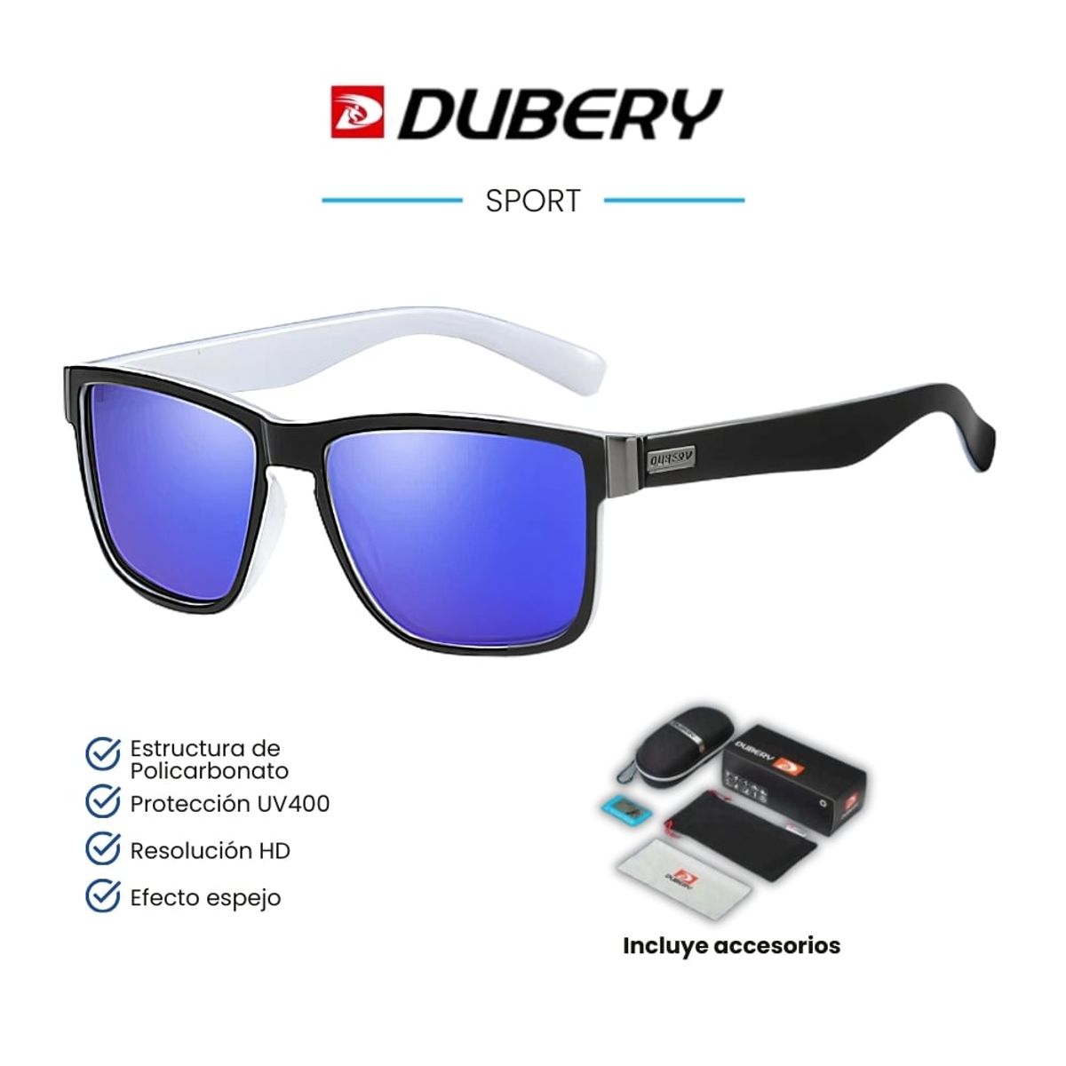 DUBERY - Lentes de Sol DUBERY Sport - Polarizados - UV400