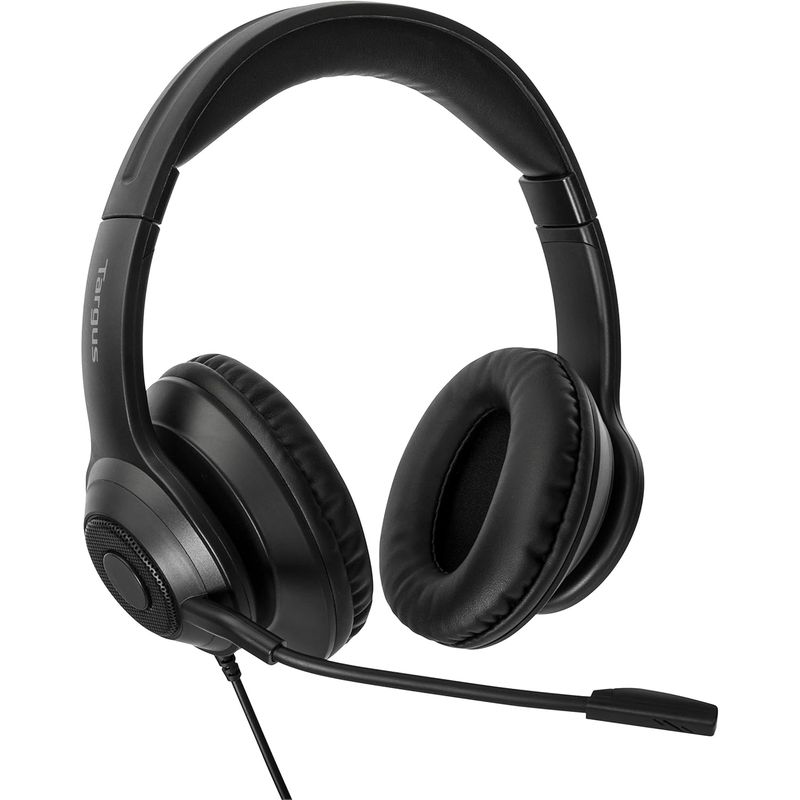 TARGUS - AUDIFONO CMICROF TARGUS AEH102TT USB STEREO OVER-EAR BLACK