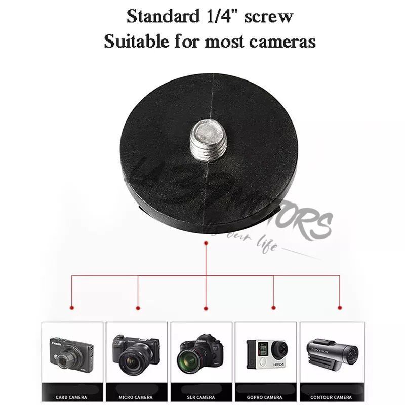 MOTOWOLF - SOPORTE MOTOWOLF PARA CAMARA DE ACCION BASE ESPEJO