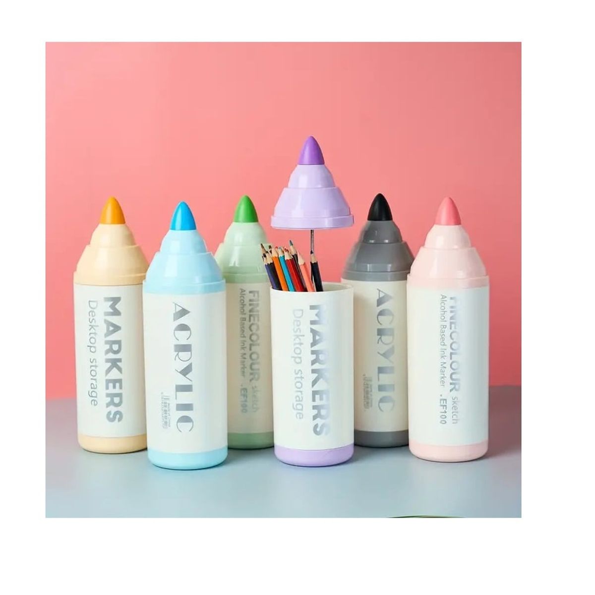 OTTOWARE - Porta Lapiceros en forma de Plumón para Niño