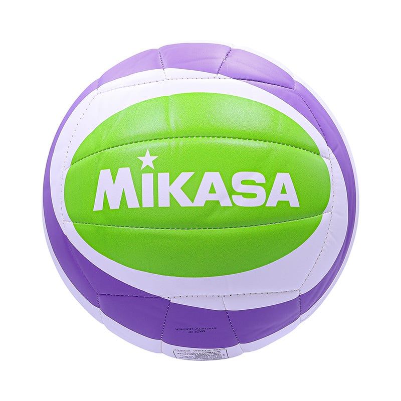 MIKASA - PELOTA DE VÓLEY PLAYA MIKASA COSIDO SOFT TOUCH 5 VERDE