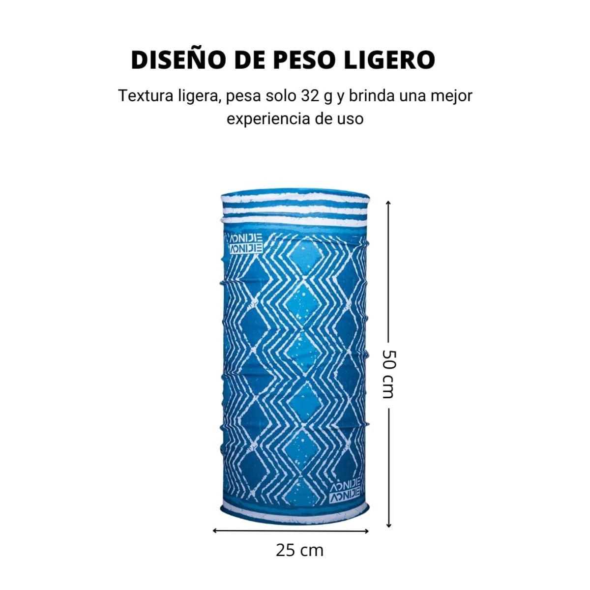 AONIJIE - Bandana Multiuso AONIJIE Coolmax Multicolor