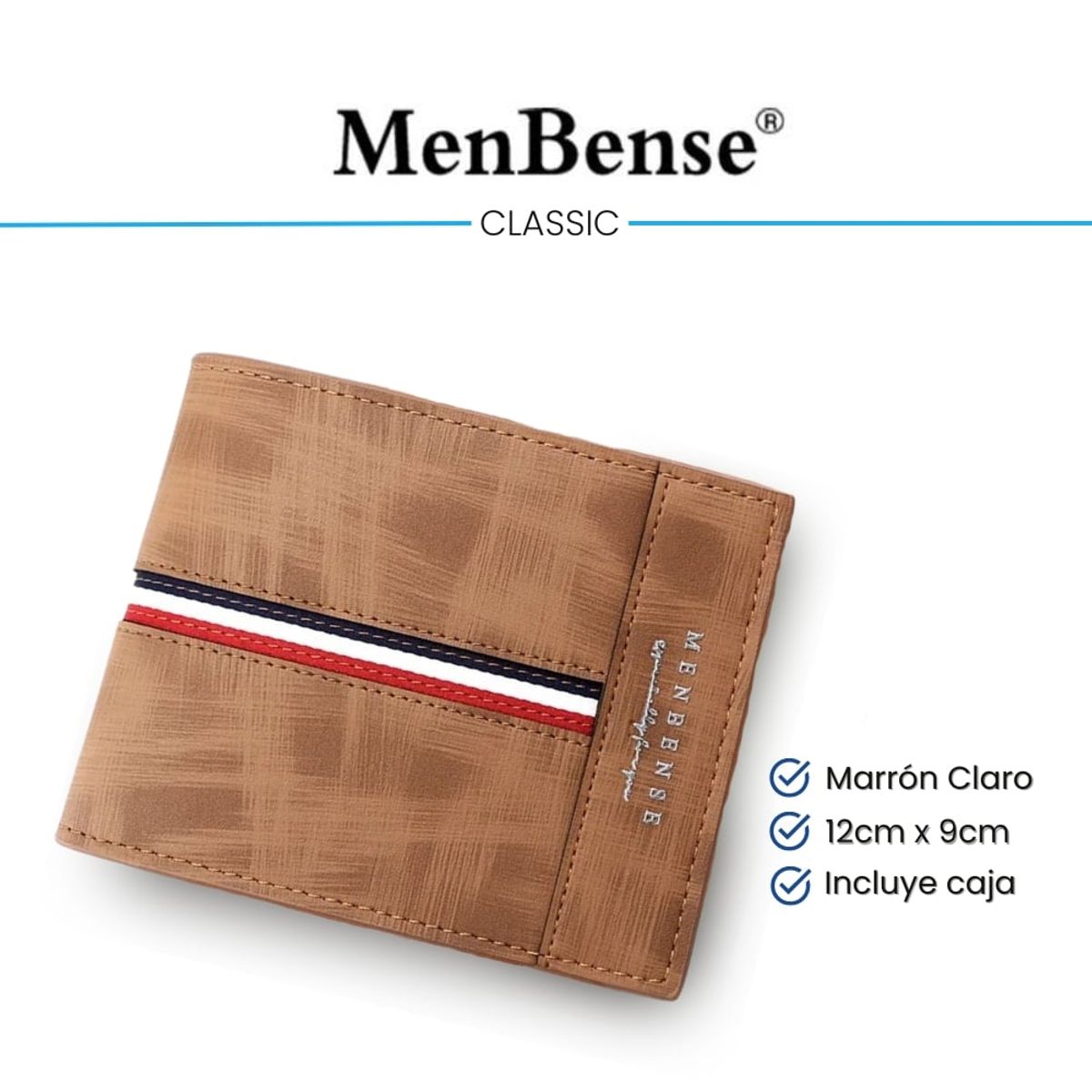 GENERICO - Billetera de cuero Menbense - Elegante