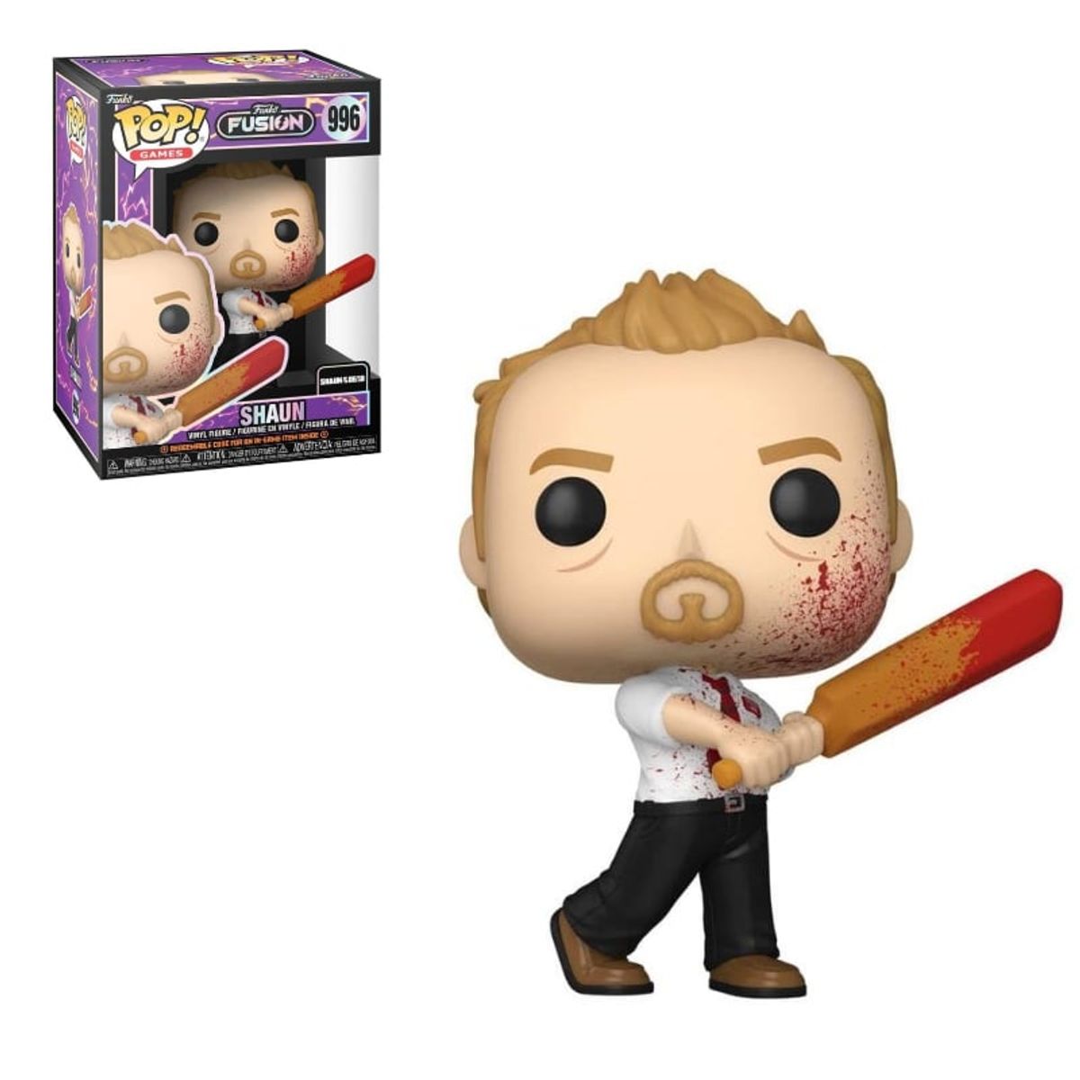 FUNKO - Funko Pop Funko Fusion - Shaun con Bate 996
