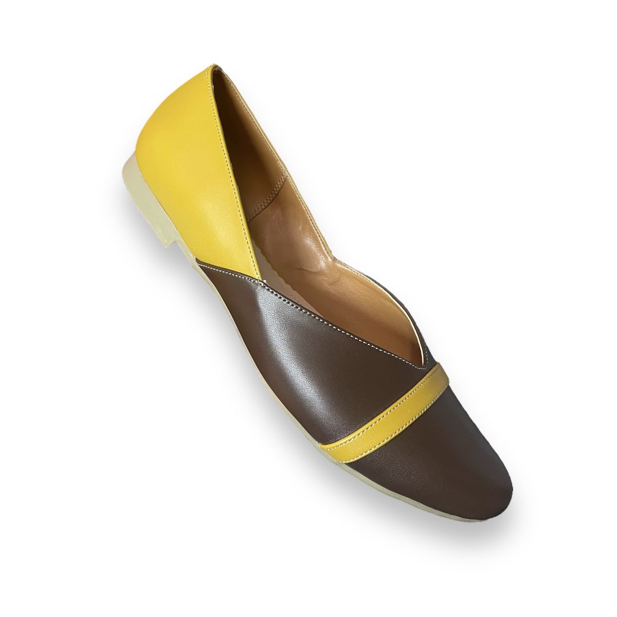 GENERICO - Balerinas Mujer Misshus Chloe mostaza marron