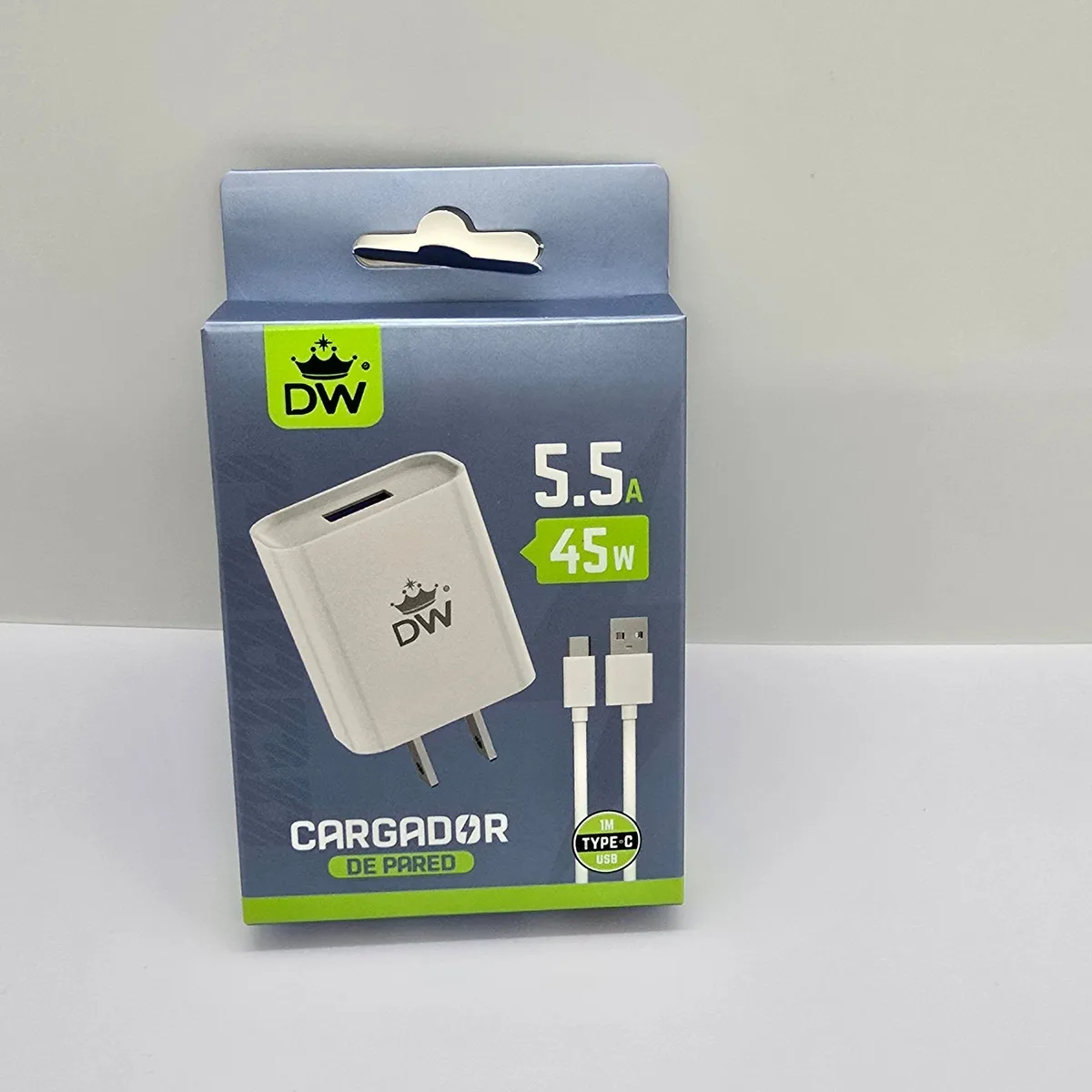 GENERICO - CARGADOR DE CELULAR DW 45W 55A TYPE-C