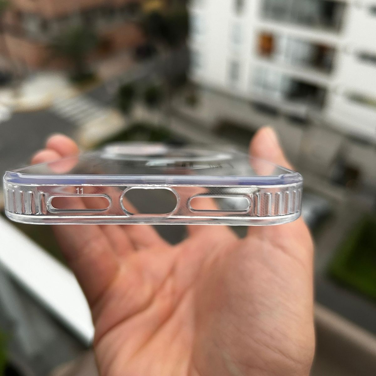 GENERICO - Case Transparente con Magsafe  para Iphone 14 PRO MAX