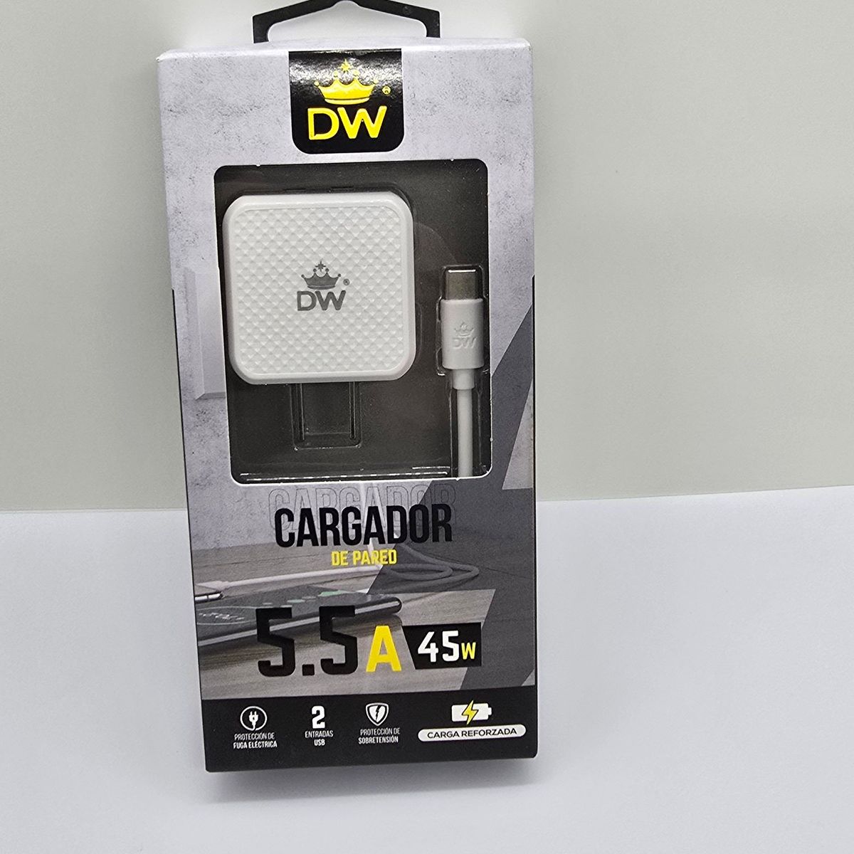 GENERICO - CARGADOR DE CELULAR DW 45W 55A TYPE C